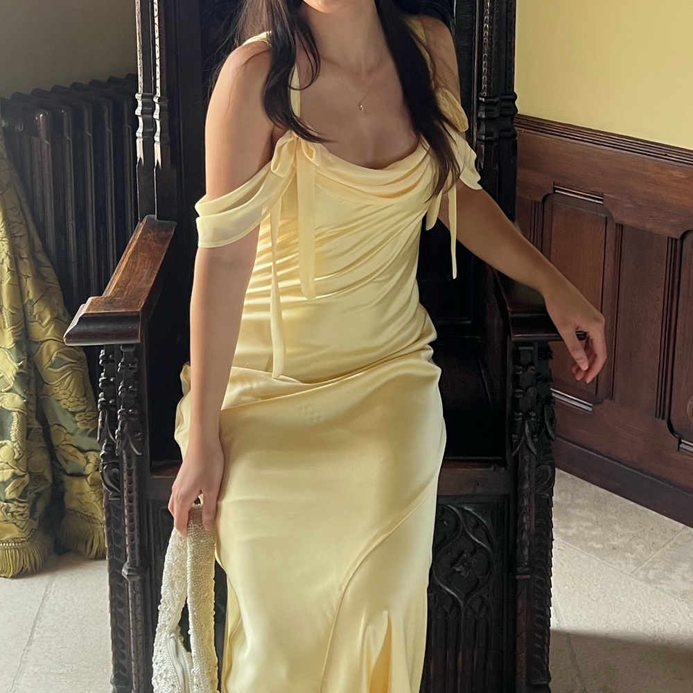 Show Me Your MuMu Yellow Maxi Dress - Picture 5 of 11